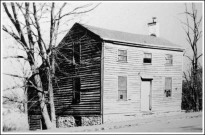 Civil War House, so named because GAR meetings were held here for years after the war.
