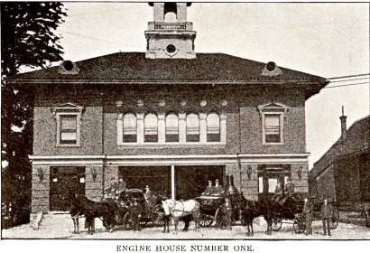 Norwood Fire House Number One ca. 1900.