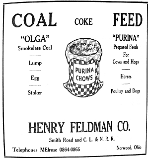 1940 Henry Feldman Company advertisement
