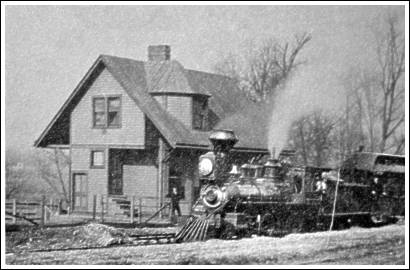 Norwood Park Passenger Train Station on Smith Road, at Lafayette and Washington Avenues