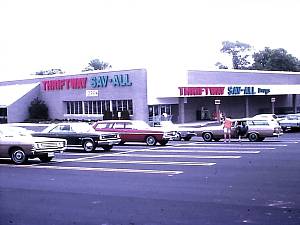 Surrey Square - Thiftway Sav-All; 1975 Hap Arnold photo