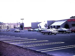 Surrey Square - looking north; 1975 Hap Arnold photo