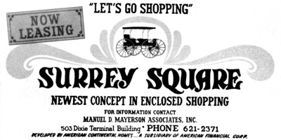 Surrey Square construction sign