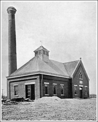 Norwood Water Works & Electric Lighting Plant on Pine, near Forest.